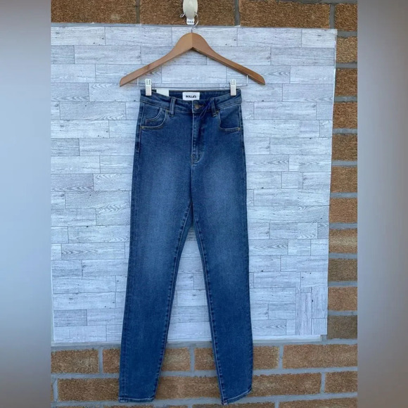 ROLLA'S Eastcoast Ankle High Rise Skinny Jeans in Blue size 26 - Picture 4 of 17